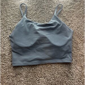 athletic cropped tank